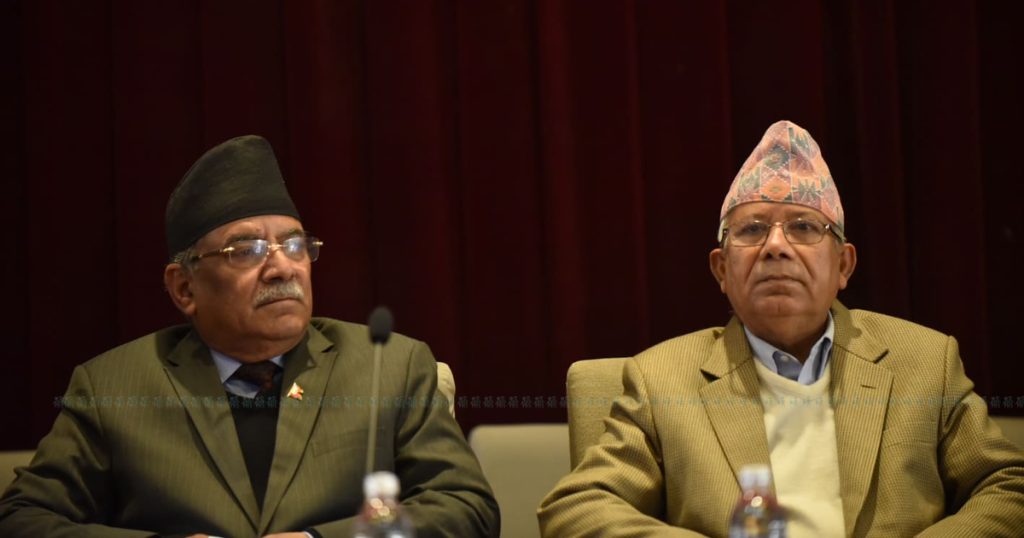 सरकारलाई समर्थन प्रस्ताव गर्दै प्रचण्डले माधवलाई भने- ओलीसँगको छलफलमा खबर नगर्नु गल्ती भयो