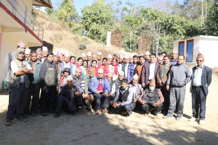 गुल्मीको अर्जैमा ‘एक घर–एक करेसाबारी’अभियानको सुभारम्भ
